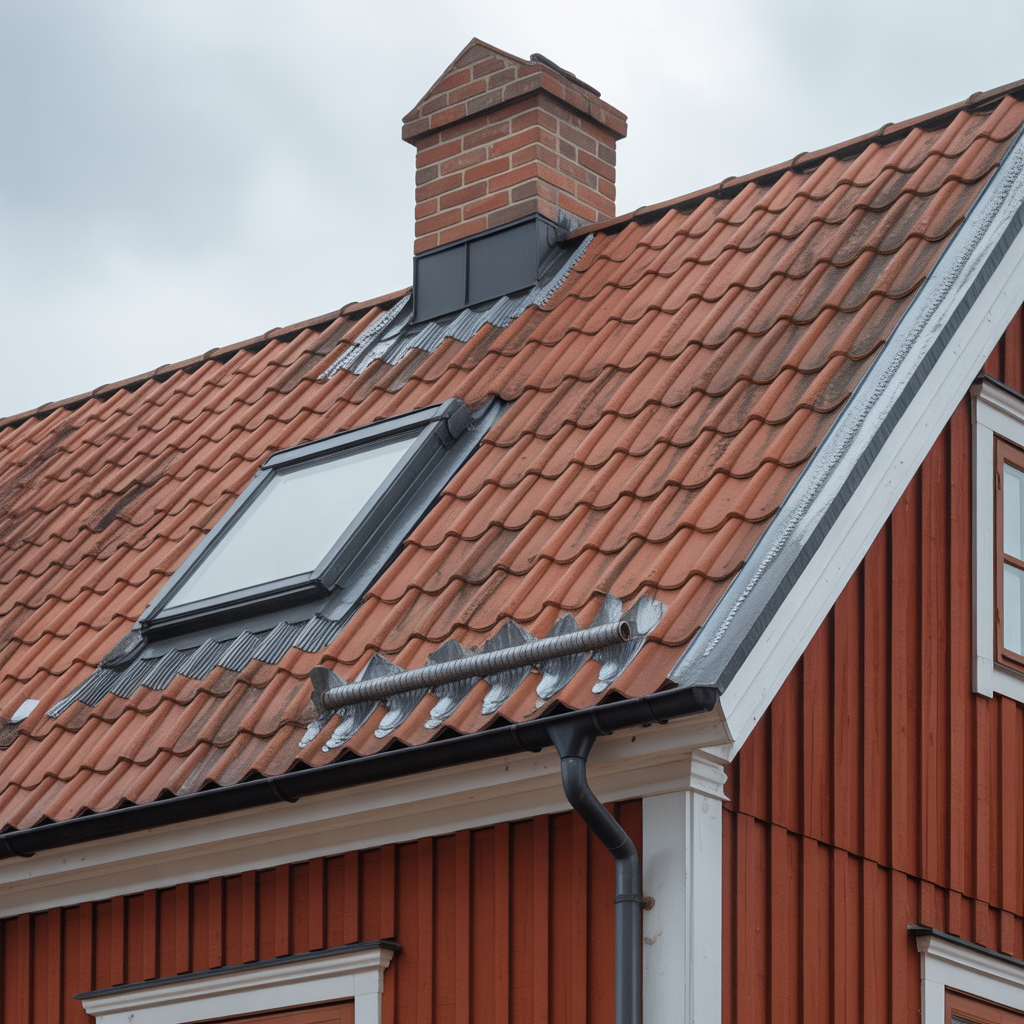 lackage runt skorsten och takfonster felsokning och atgarder