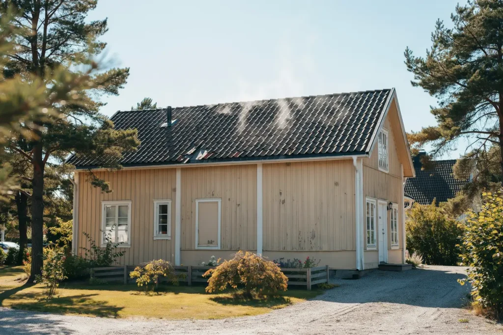 sommarv rme och stark sol i juli s p verkas takets livsl ngd och underh llbehov