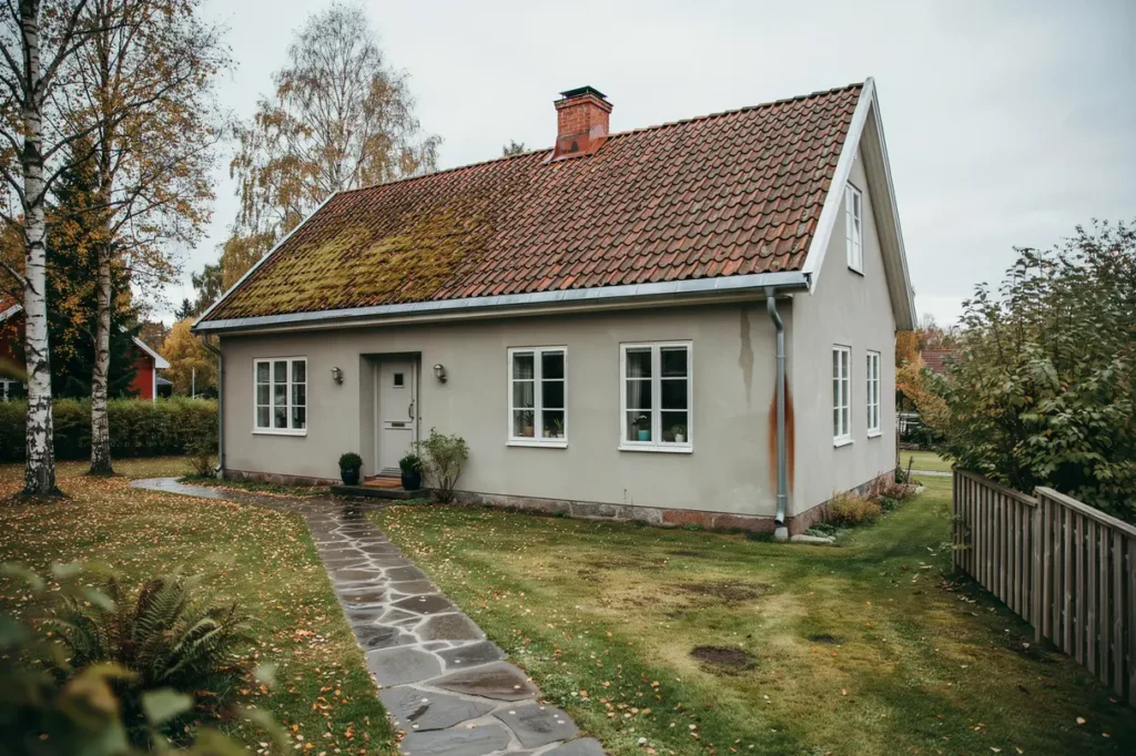mossa p taket n r r cker reng ring och n r beh vs tg rder f r att skydda huset